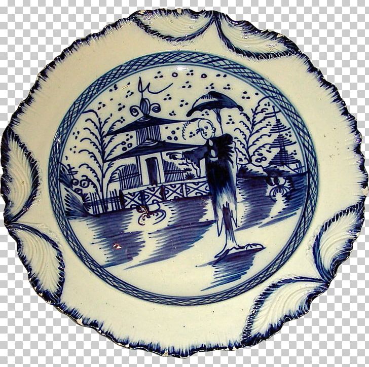 Plate Creamware Underglaze Porcelain 18th Century PNG, Clipart, 18th Century, Antique, Blue And White Porcelain, Chinoiserie, Circle Free PNG Download