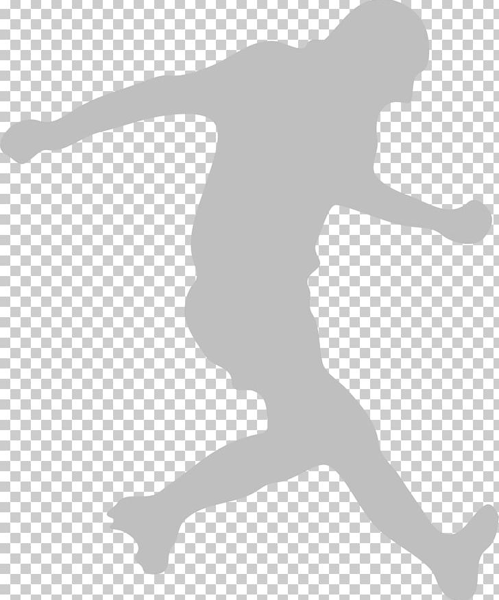 Football Player Silhouette PNG, Clipart, American Football, American Football Player, Arm, Ball, Black And White Free PNG Download
