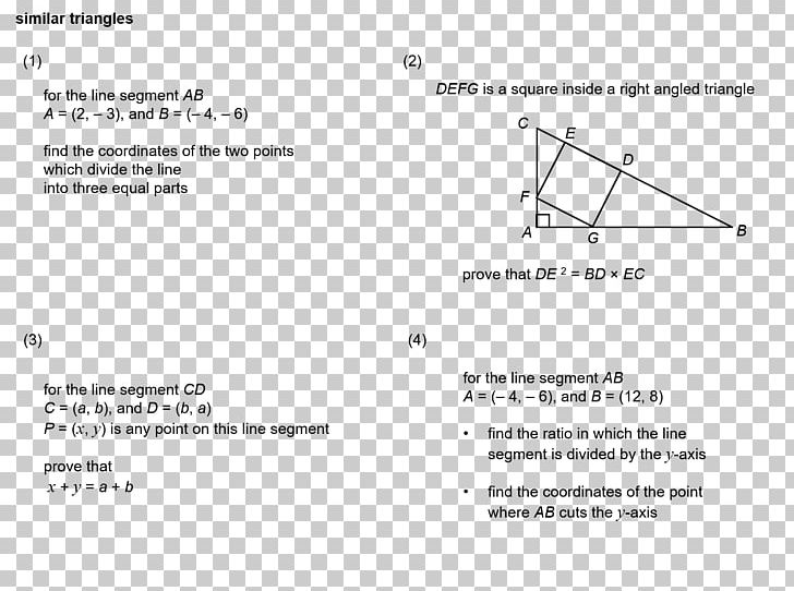 Similar Triangles Mathematics Area PNG, Clipart,  Free PNG Download
