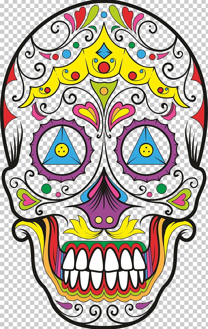 Calavera Skull T-shirt Day Of The Dead Mexican Cuisine PNG, Clipart, Art, Artwork, Asit, Bone, Calavera Free PNG Download