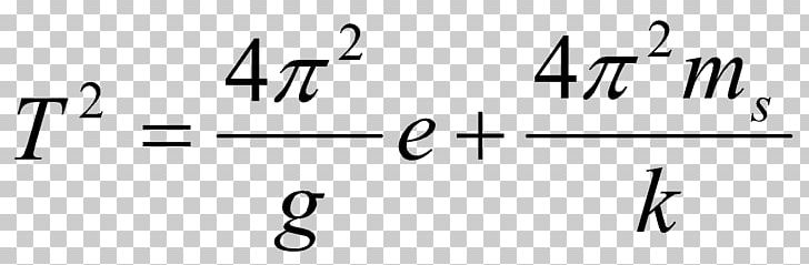 Pendulum Equation Formula Physics Bob PNG, Clipart, Angle, Area, Black, Black And White, Bob Free PNG Download