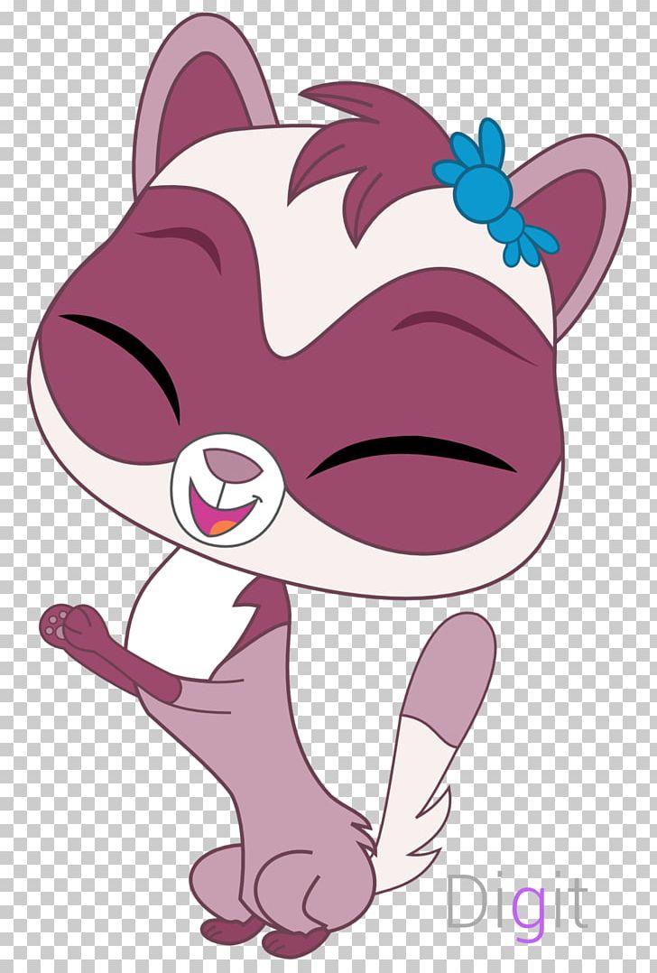 Littlest Pet Shop Ferret Pepper Clark PNG, Clipart, Animals, Art, Blythe, Carnivoran, Cartoon Free PNG Download