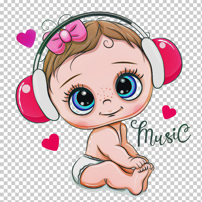 Cartoon Pink Cheek Nose Heart PNG, Clipart, Cartoon, Cheek, Ear, Heart, Nose Free PNG Download
