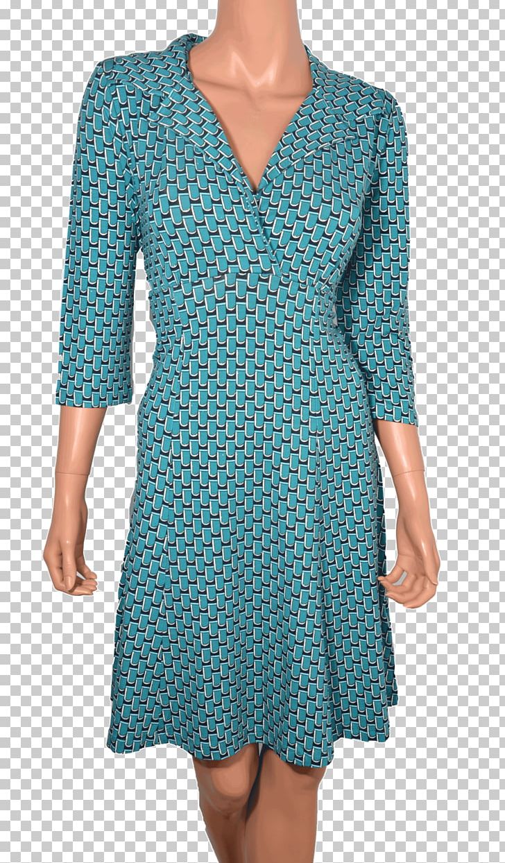 Sleeve Dress Outerwear Neck PNG, Clipart, Aqua, Blue, Clothing, Coverup, Day Dress Free PNG Download