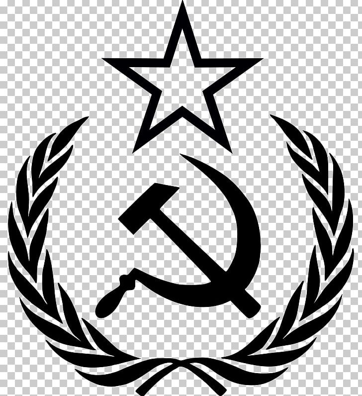 Soviet Union Hammer And Sickle Communism PNG, Clipart, Artwork, Black And White, Circle, Communist Symbolism, Hammer Free PNG Download