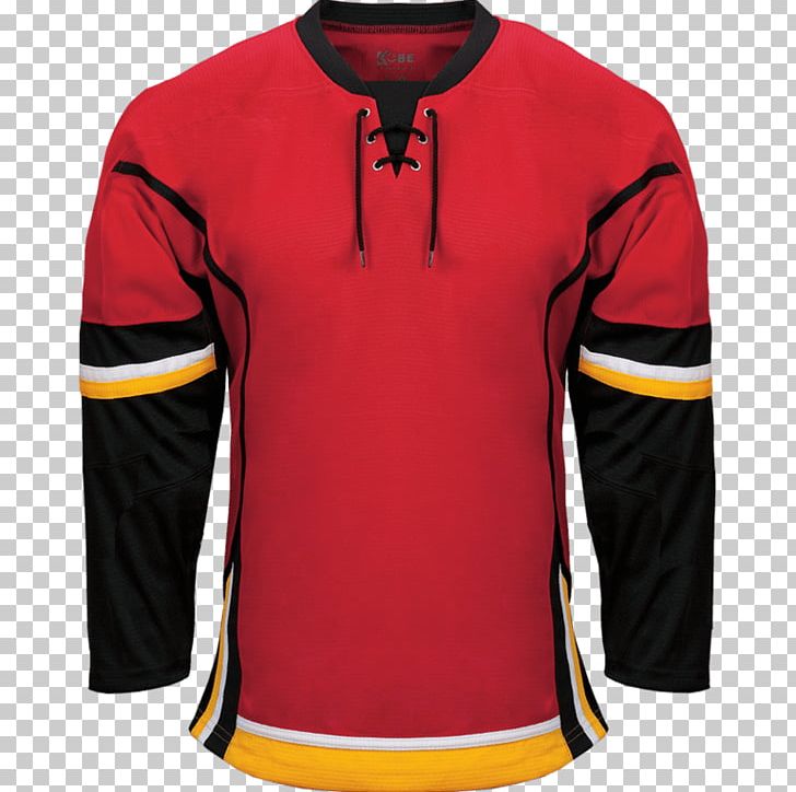 Calgary Flames National Hockey League Detroit Red Wings Hockey Jersey PNG, Clipart, Active Shirt, Calgary Flames, Detroit Red Wings, Hockey Jersey, Hockey Sock Free PNG Download