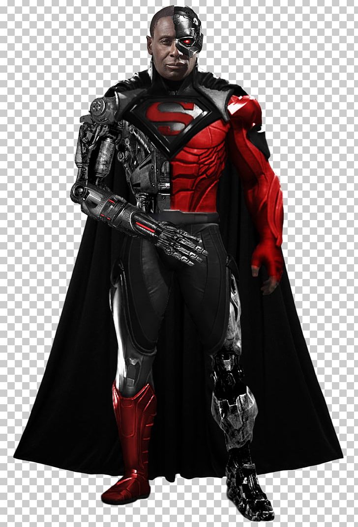 Hank Henshaw Superman Cyborg Martian Manhunter Doomsday PNG, Clipart, Action Figure, Art, Character, Costume, Cyborg Free PNG Download