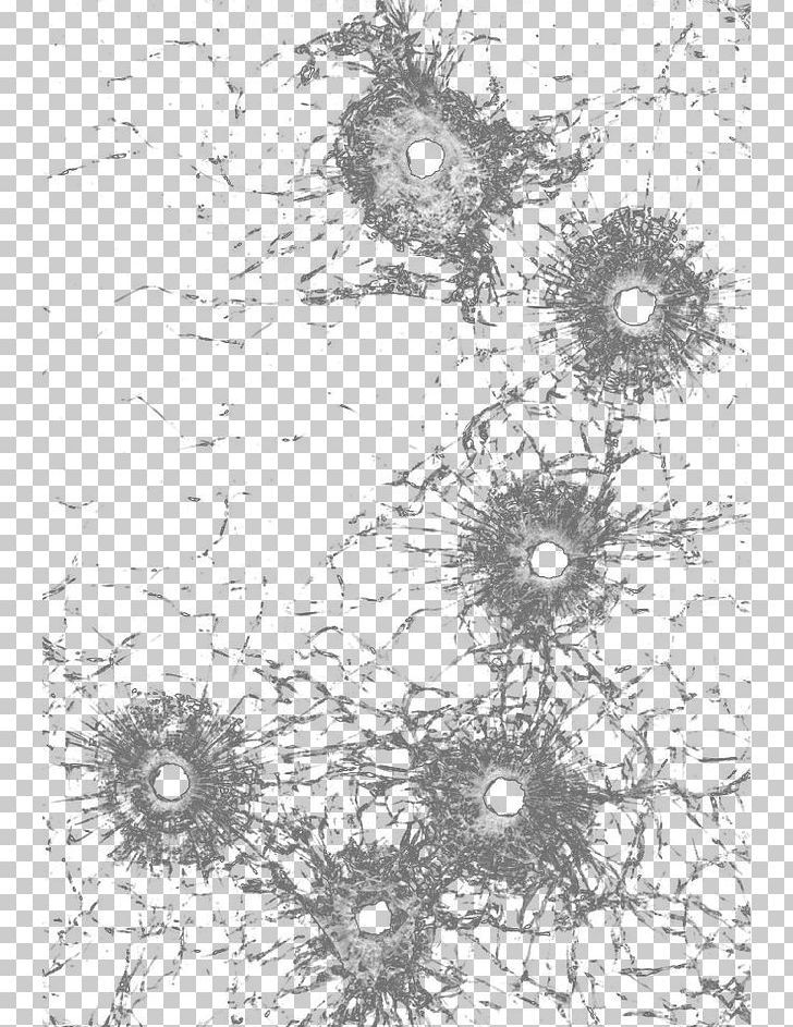 Glass PNG, Clipart, Black And White, Branch, Bullet Hole, Bullet Holes, Circle Free PNG Download