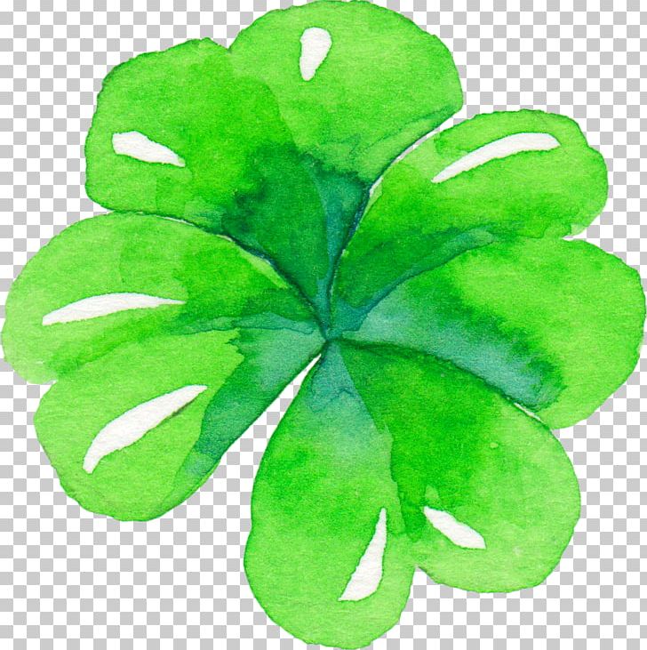 Green Four-leaf Clover PNG, Clipart, Adobe Illustrator, Background Green, Clover, Decoration, Designer Free PNG Download
