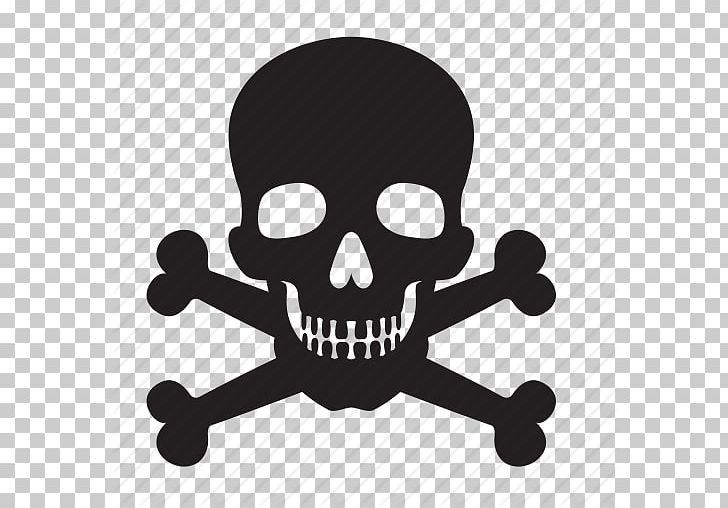 Skull And Crossbones Computer Icons Human Skull Symbolism PNG, Clipart, Attention, Black And White, Bone, Bones, Computer Icons Free PNG Download