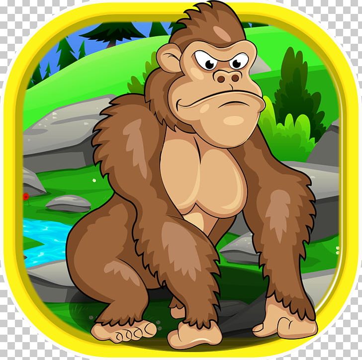 Gorilla Monkey Cartoon Carnivora PNG, Clipart, Animals, Ape, Awesome Possum Wildlife Control, Carnivora, Carnivoran Free PNG Download