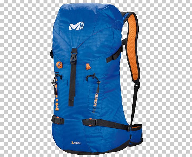 Backpack Millet Bag Liter Mountain PNG, Clipart, Azure, Backpack, Bag, Blue, Clothing Free PNG Download
