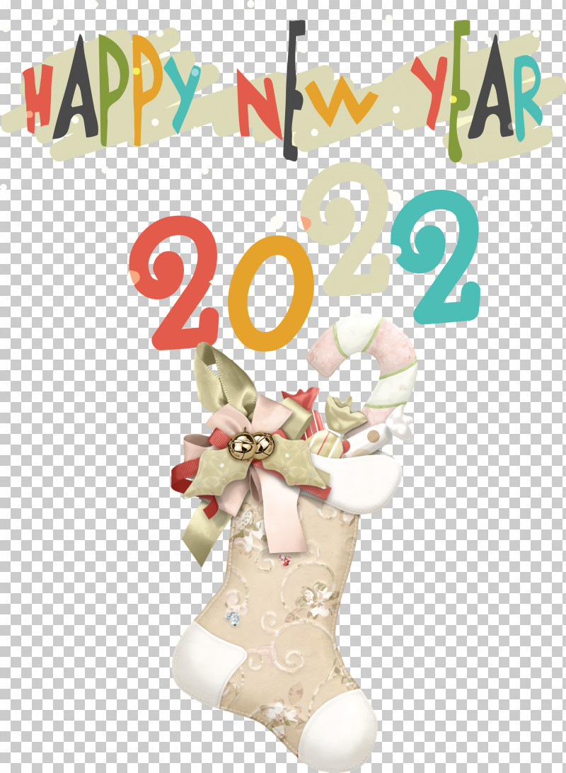 2022 Happy New Year 2022 New Year PNG, Clipart, Bauble, Befana, Christmas Day, Christmas Holiday Home Accents, Christmas Stocking Free PNG Download
