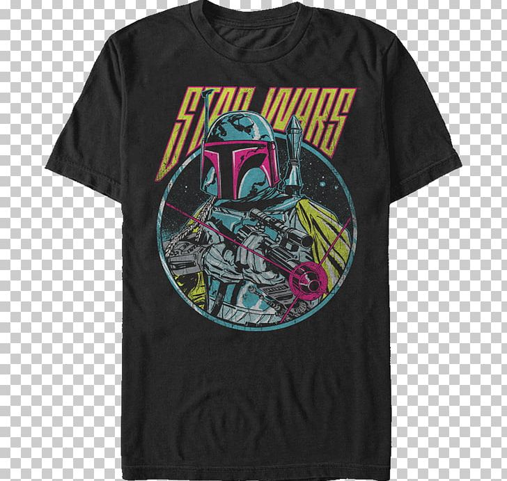 Boba Fett T-shirt Star Wars Anakin Skywalker PNG, Clipart, Active Shirt, Anakin Skywalker, Black, Blaster, Boba Fett Free PNG Download