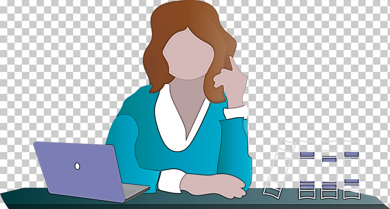 Teacher Woman Table PNG, Clipart, Animation, Employment, Job, Sitting, Table Free PNG Download