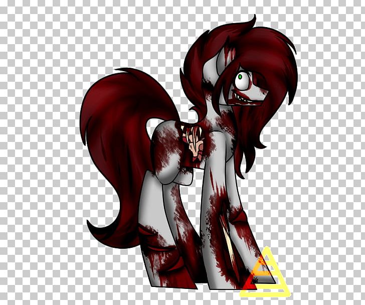 Demon Horse Human Hair Color Cartoon PNG, Clipart, Anime, Art, Blood, Cartoon, Color Free PNG Download