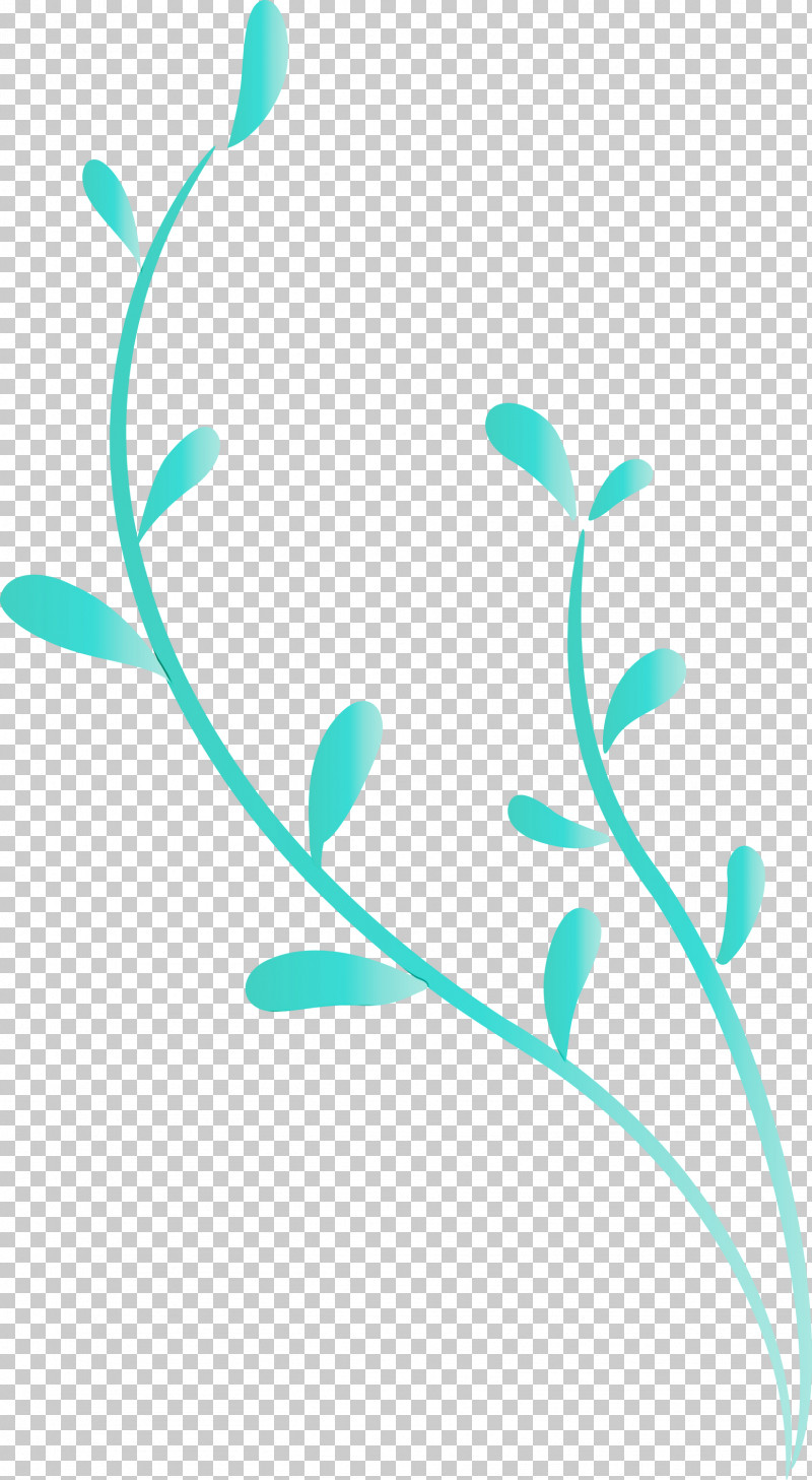 Turquoise Aqua Leaf Teal Pedicel PNG, Clipart, Aqua, Decoration Frame, Flower, Leaf, Paint Free PNG Download