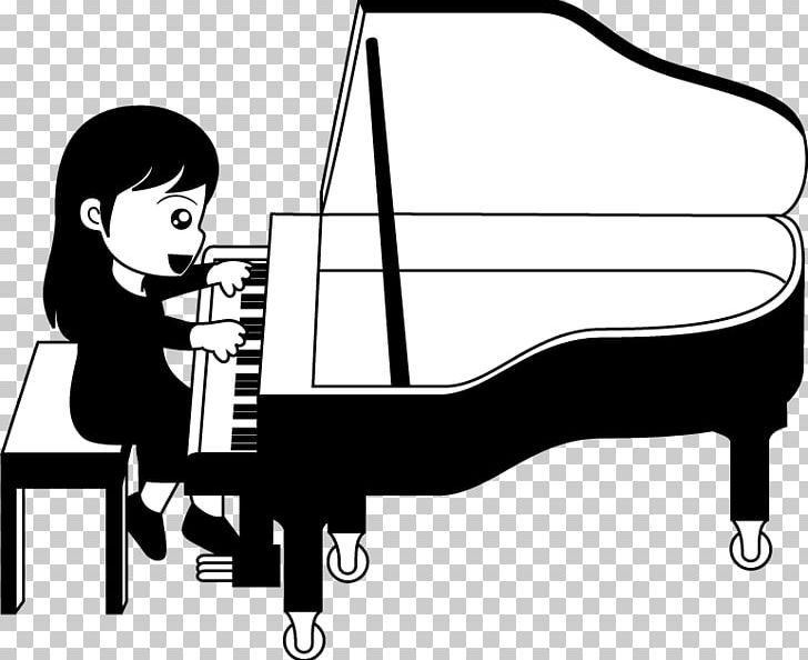 Grand Piano Interpretació Musical Black And White PNG, Clipart, Angle, Black And White, Classroom, Concert, Dalcroze Eurhythmics Free PNG Download