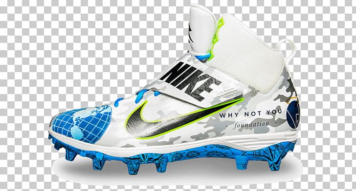 Cleat Seattle Seahawks Nike Swoosh Shoe PNG, Clipart, Athletic Shoe, Brand, Cleat, Cliff Avril, Electric Blue Free PNG Download