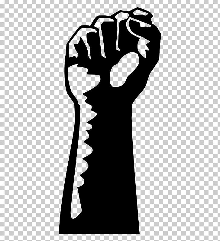 Raised Fist PNG, Clipart, Arm, Art, Black And White, Black Power, Document Free PNG Download