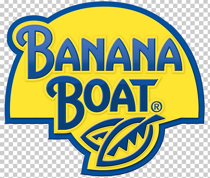 Sunscreen Banana Boat Logo Brand PNG, Clipart, Area, Banana, Banana Boat, Banana Plantation, Blue Free PNG Download