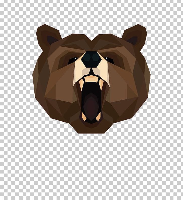 Brown Bear Polar Bear American Black Bear Geometry PNG, Clipart, Animal, Animals, Bear, Bears, Black Free PNG Download