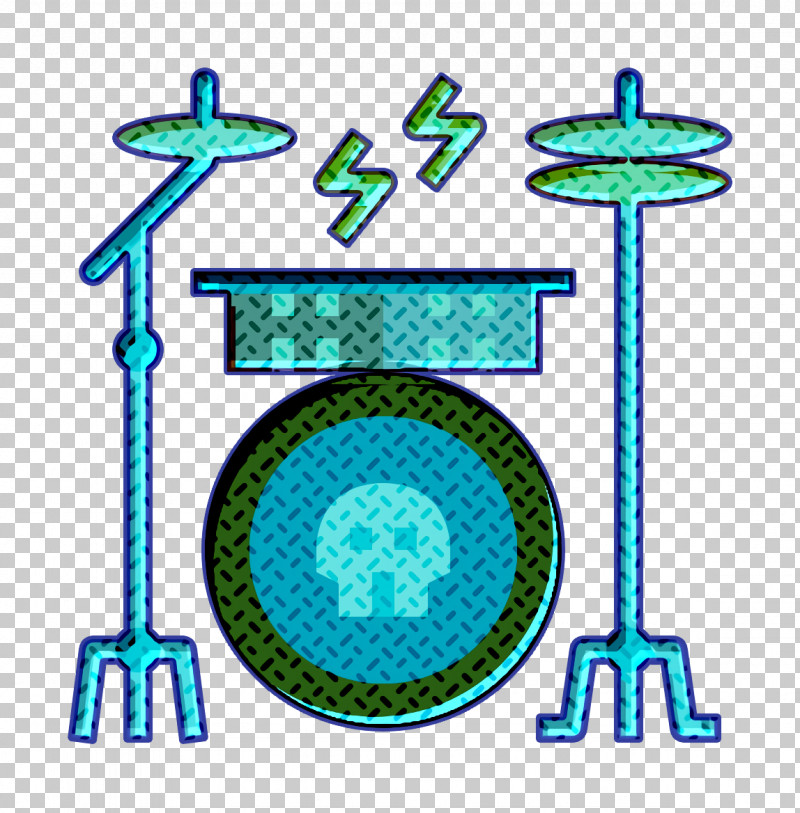 Punk Rock Icon Drum Icon Drum Kit Icon PNG, Clipart, Drum Icon, Drum Kit Icon, Punk Rock Icon, Symbol, Turquoise Free PNG Download