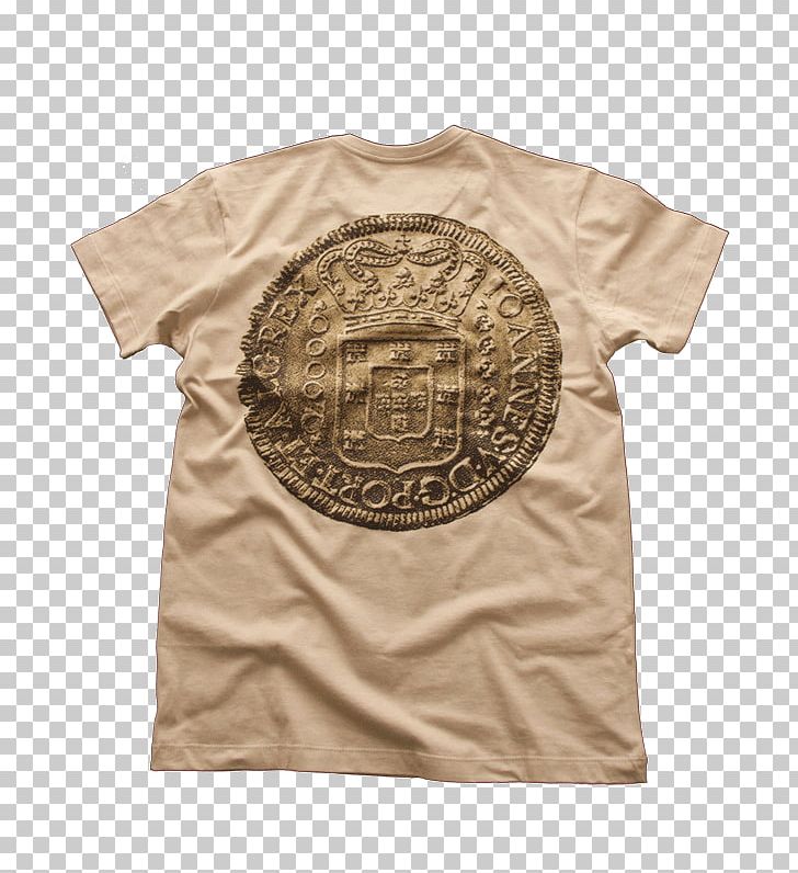 T-shirt Rua Maria Brown Pará Phrase Doubloon PNG, Clipart, 1500, Beige, Brazil, Clothing, Doubloon Free PNG Download