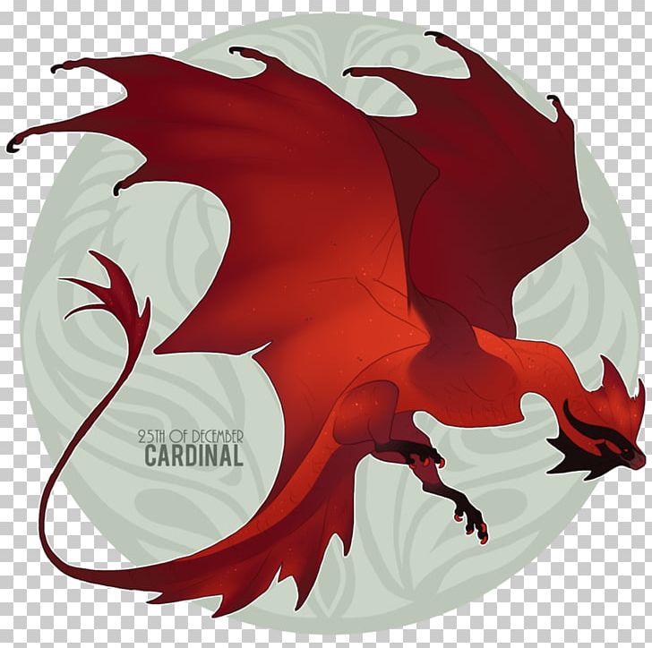 Northern Cardinal 25 December Bird Wyvern Dragon PNG, Clipart, 25 December, 2017, Bird, Cardinal Bird, Deviantart Free PNG Download