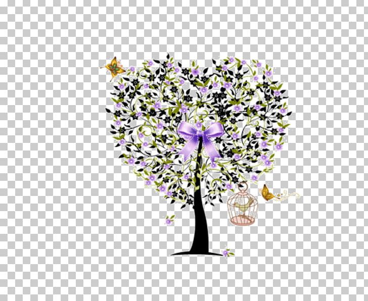 Parede Tree Painting Sticker PNG, Clipart, Advertising, Branch, Cut Flowers, Flora, Floral Design Free PNG Download