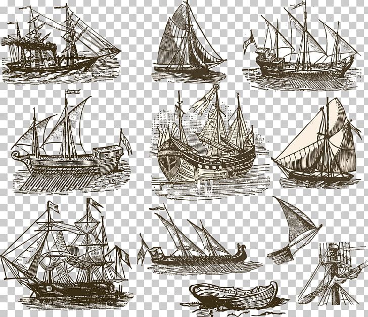 Sailing Ship Watercraft PNG, Clipart, Brig, Caravel, Carrack, Dromon, Encapsulated Postscript Free PNG Download