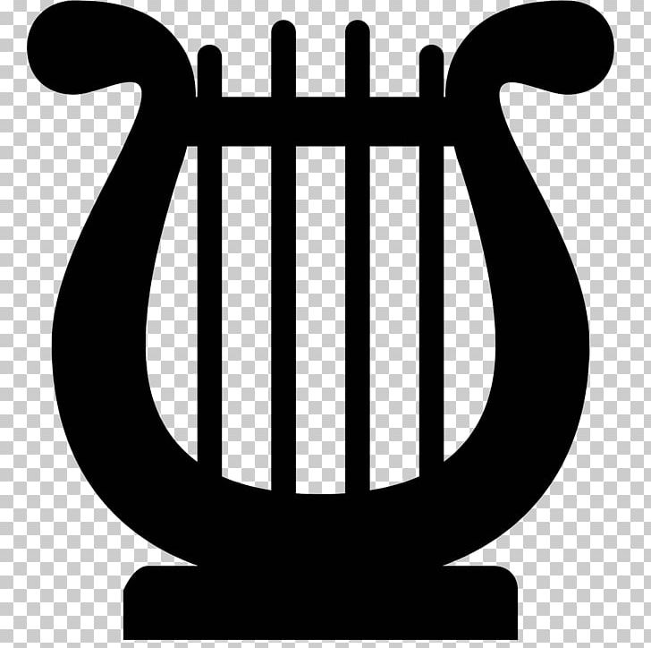 Lyre Computer Icons Musical Instruments Harp PNG, Clipart, Bell, Black And White, Brand, Computer Icons, Download Free PNG Download