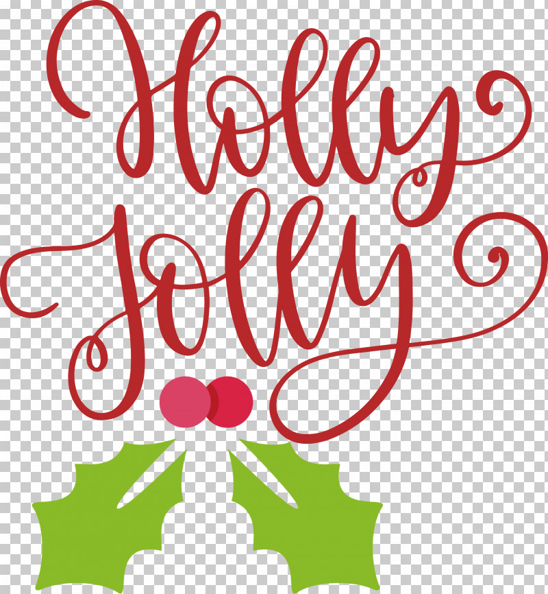 Holly Jolly Christmas PNG, Clipart, Christmas, Christmas Day, Floral Design, Flower, Holly Jolly Free PNG Download