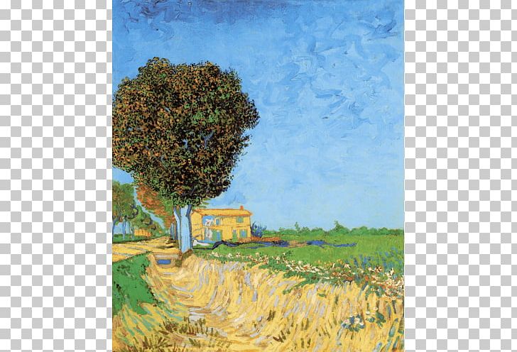 A Lane Near Arles Wheatfield With Crows The Painter Of Sunflowers Painting PNG, Clipart, Acrylic Paint, Arles, Art, Artist, Canvas Free PNG Download