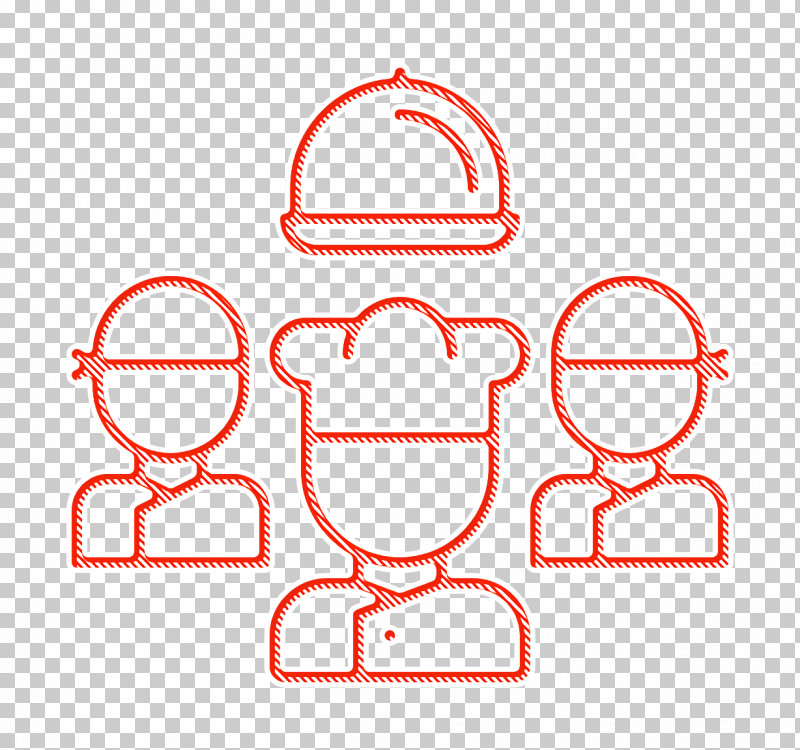 Chef Icon Restaurant Icon Team Icon PNG, Clipart, Chef Icon, Circle, Line, Line Art, Restaurant Icon Free PNG Download