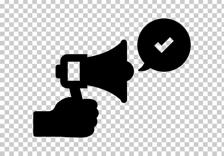 Megaphone Computer Icons PNG, Clipart, Advertising, Black And White, Brand, Communication, Computer Icons Free PNG Download