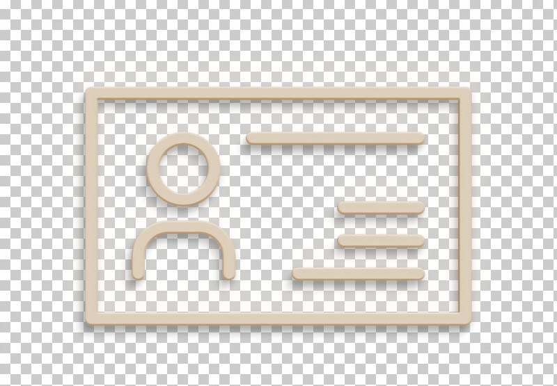 Busines Card Icon Business Lite Icon Id Card Icon PNG, Clipart, Geometry, Id Card Icon, Line, Material, Mathematics Free PNG Download