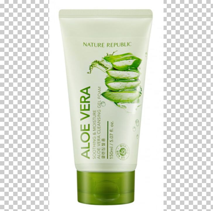 Cleanser Aloe Vera Gel Nature Republic Skin PNG, Clipart, Aloe Vera, Cleanser, Cosmetics, Cosmetics In Korea, Cream Free PNG Download