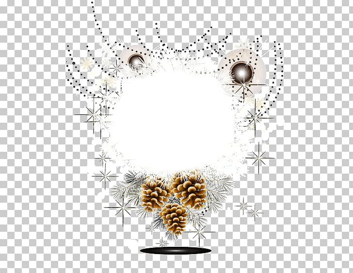 Conifer Cone Euclidean Christmas Pine PNG, Clipart, Background Vector Material, Branch, Christmas, Christmas Decoration, Christmas Frame Free PNG Download