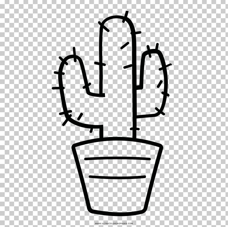Coloring Book Cactaceae Drawing Doodle PNG, Clipart, Area, Ausmalbild, Black And White, Cactaceae, Child Free PNG Download