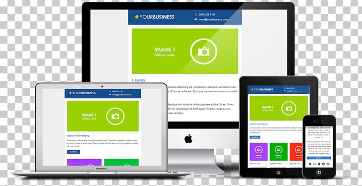 Responsive Web Design Email Marketing HTML Email PNG, Clipart, Business, Communication, Communication Device, Computer, Display Advertising Free PNG Download