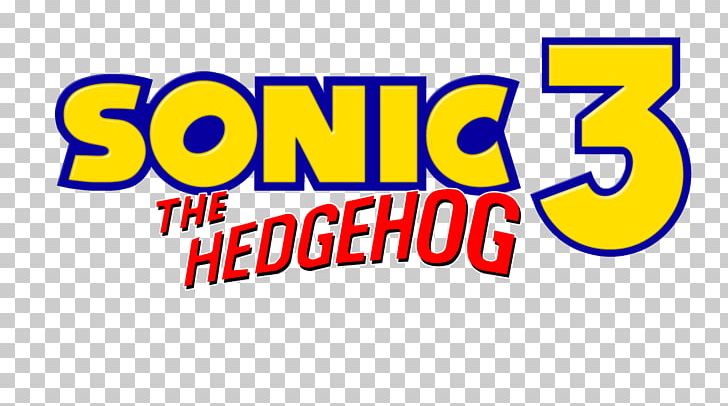 Sonic The Hedgehog 3 Logo Brand Sonic The Hedgehog: Fortress Of Fear PNG, Clipart, Area, Brand, Hedgehog, Line, Logo Free PNG Download