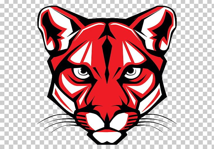 Tiger Manchester Elementary School Cougar PNG, Clipart, Animals, Art, Artwork, Big Cats, Black And White Free PNG Download