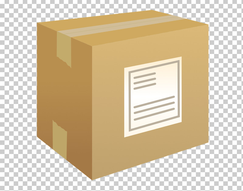 shipping box clipart