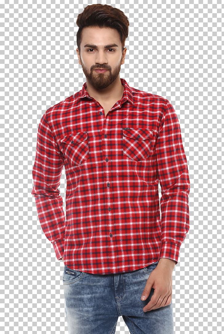 T-shirt Maroon Casual Dress Shirt PNG, Clipart, Button, Casual, Check, Clothing, Collar Free PNG Download