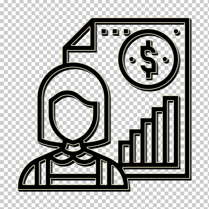 Accounting Icon Individual Icon Woman Icon PNG, Clipart, Accounting Icon, Coloring Book, Individual Icon, Line, Line Art Free PNG Download