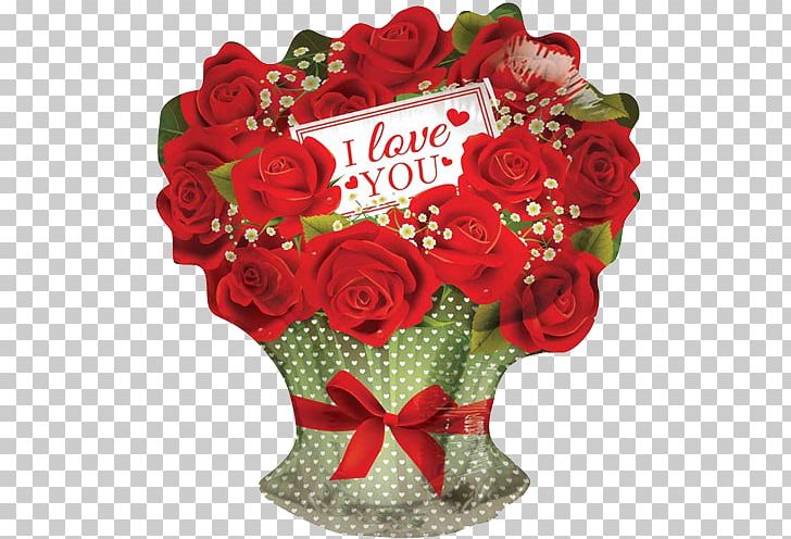 Flower Bouquet Balloon Love Rose Valentine's Day PNG, Clipart,  Free PNG Download