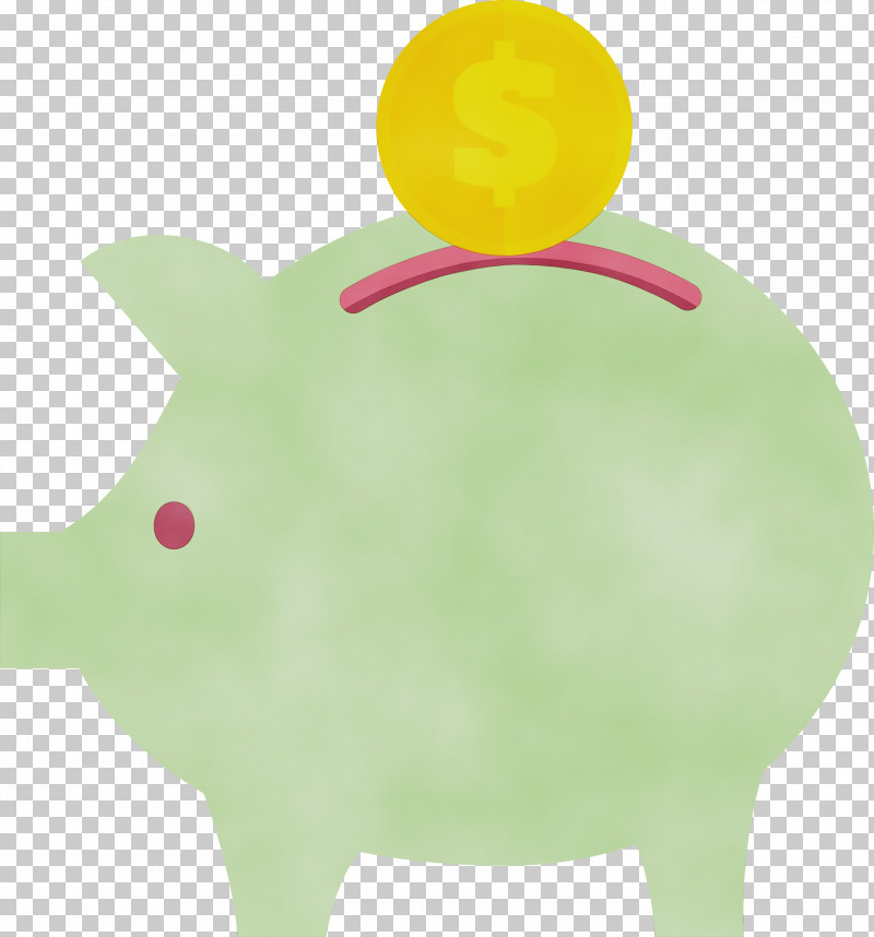 Piggy Bank PNG, Clipart, Green, Paint, Piggy Bank, Snout, Tax Elements Free PNG Download