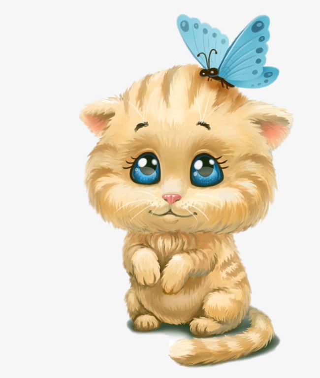 Butterfly Cute Cat Head PNG, Clipart, Animal, Butterfly, Butterfly Clipart, Cat, Cat Clipart Free PNG Download