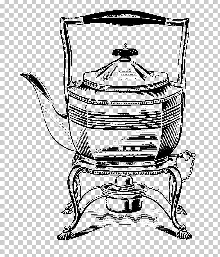 Kettle Cookware Accessory Drawing PNG, Clipart, Black And White, Cookware, Cookware Accessory, Cookware And Bakeware, Cup Free PNG Download